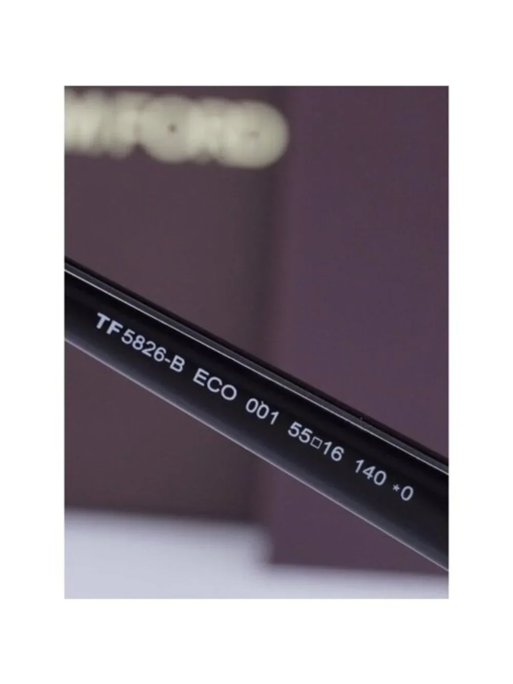 Tom Ford FT5826-B 001 Cat Eye Eyeglasses 55mm - Black